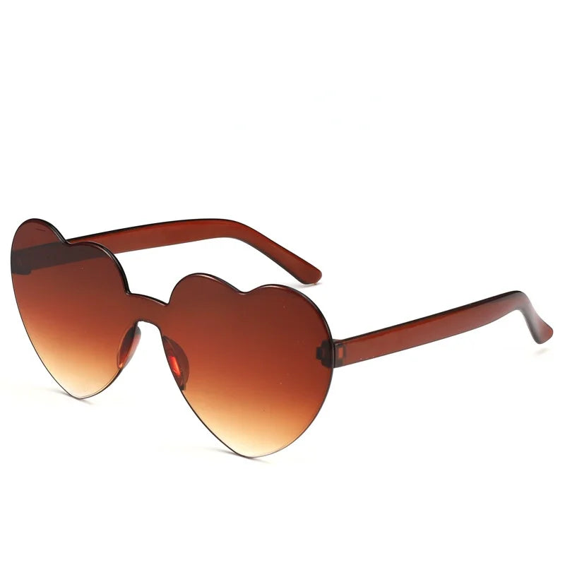 Women’s Fashion Heart-Shaped Glasses Watch - Nighttime Light Diffraction to Heart Shape, Stylish Female Sunglasses