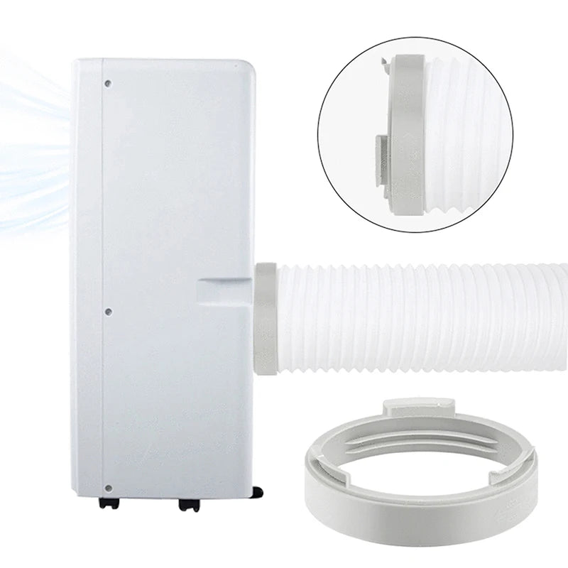 150mm Portable AC Exhaust Hose Connector – Replacement Duct Interface & Window Adapter for Air Conditioner Units