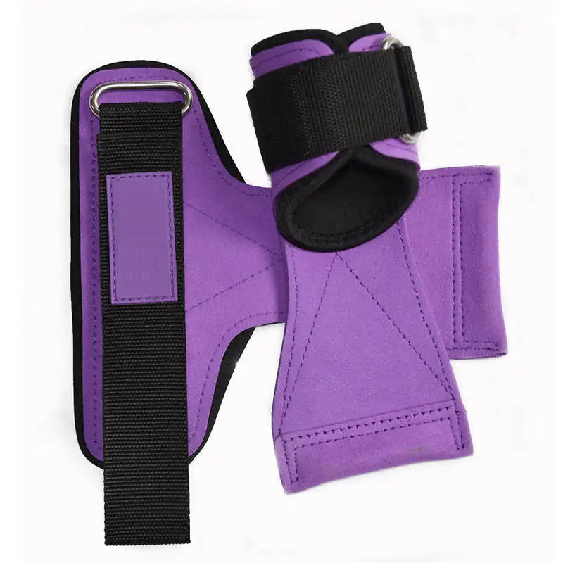 Thick Palm Protectors for CrossFit & Weight Lifting – Non-Slip Gymnastics Bar Grip Gloves for Training & Gym Workout