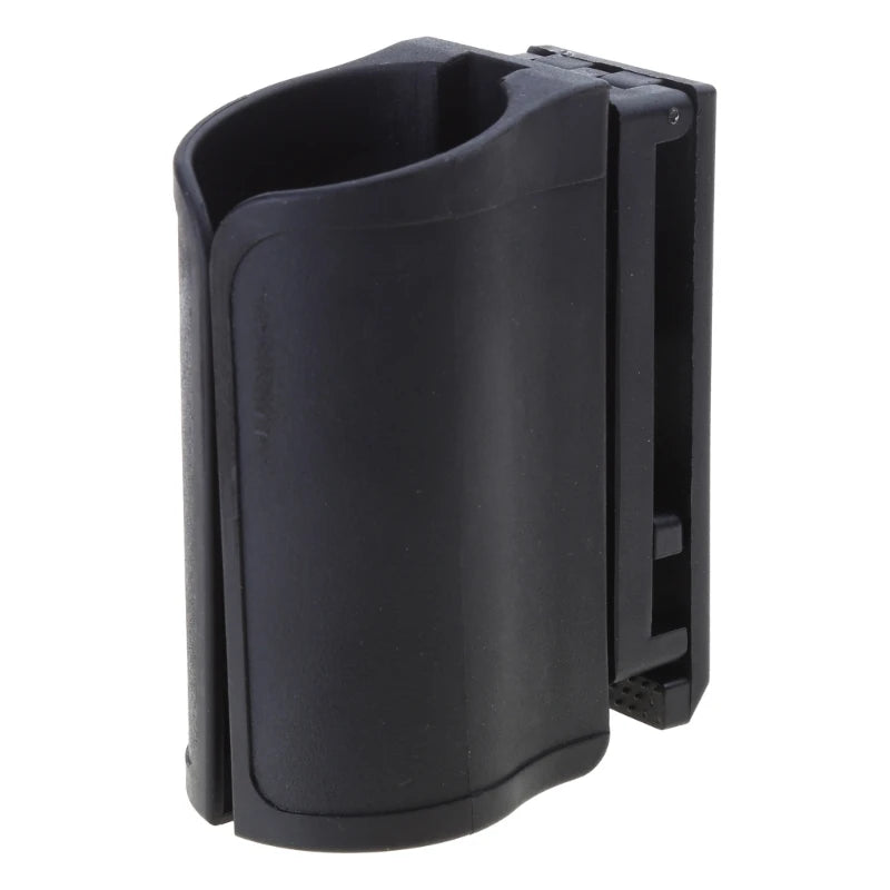 Tactical Flashlight Holder - Adjustable Open Top Rotating Baton Holster Pouch for Duty Belt Outdoor Gear