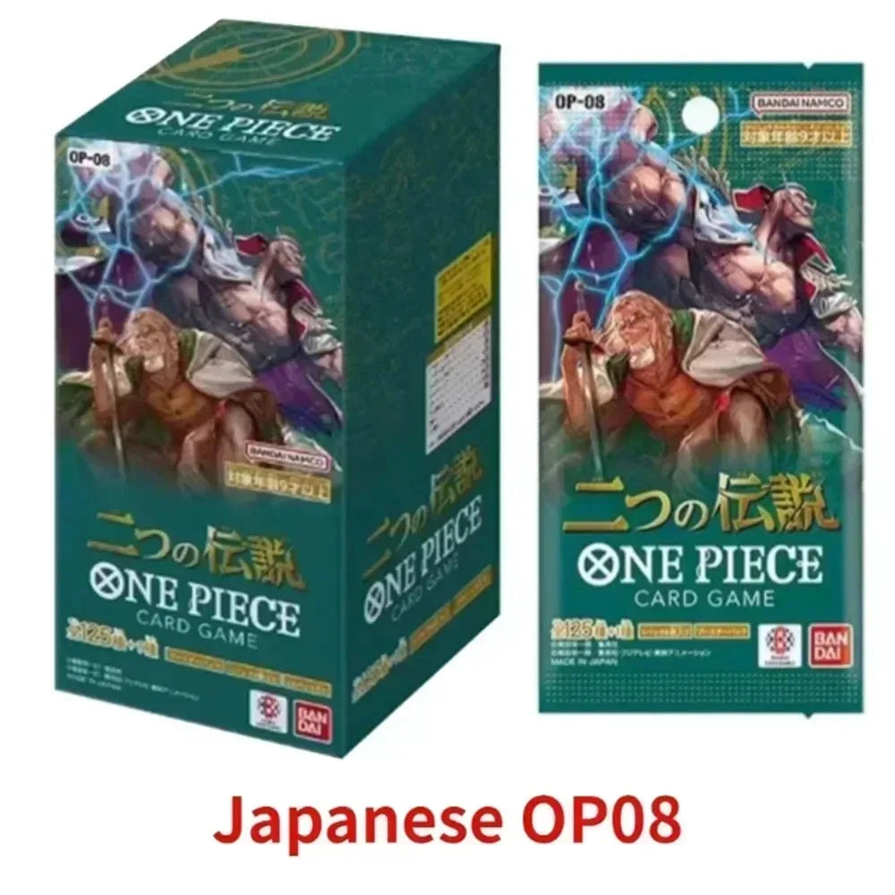 Bandai One Piece OPCG TCG Game Card — Sealed Booster Pack, Collectible Cartoon Cards for Toys & Gifts