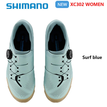 Shimano SH-XC300 Mountain Bike Cycling Shoes - XC3 XC300 XC302 Self-Locking Shoes with Fiberglass Sole