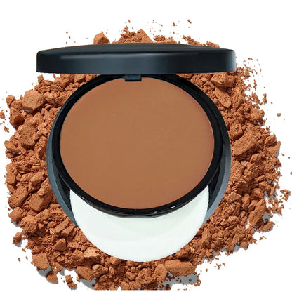 Sweat-Resistant Contouring Powder Palette – Matte Buildable Coverage for All Skin Tones with Highlight & Shadow