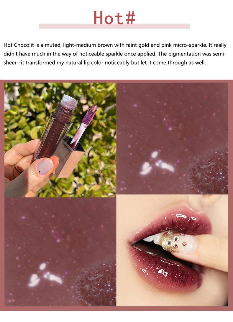 FB Gloss Bomb Cream Lip Gloss | High Shine, Glitter, Moisturizing Plumper, Long-Lasting Liquid Lipstick 9ml