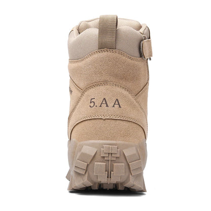 Men's Outdoor Hiking Boots - Desert Tactical Military Boots, Special Forces Anti-Slip & Warm Work Boots