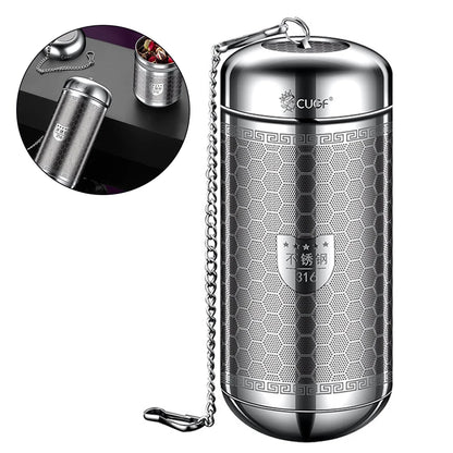 Stainless Steel Tea Infuser & Spice Strainer - Locking Mesh Ball Filter for Tea & Seasoning
