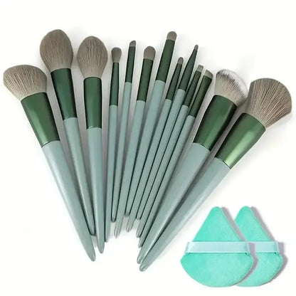 Professional Makeup Brush Set - Soft Fluffy Foundation Powder Eyeshadow Kabuki Blending Beauty Tools