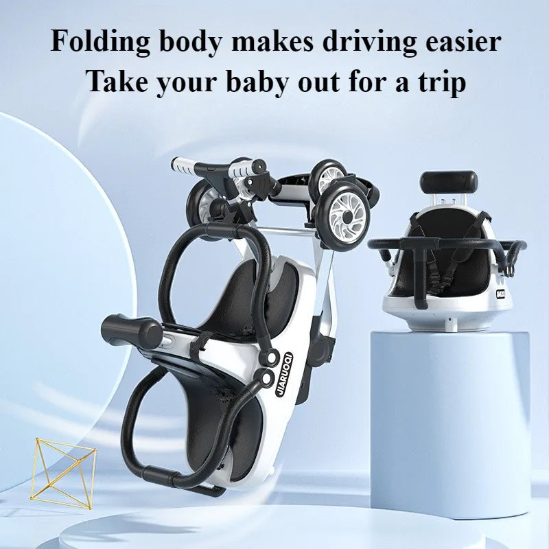 Lightweight Double Stroller with Canopy — Twin Umbrella Stroller for Infants & Toddlers, Compact Foldable Aluminum Frame