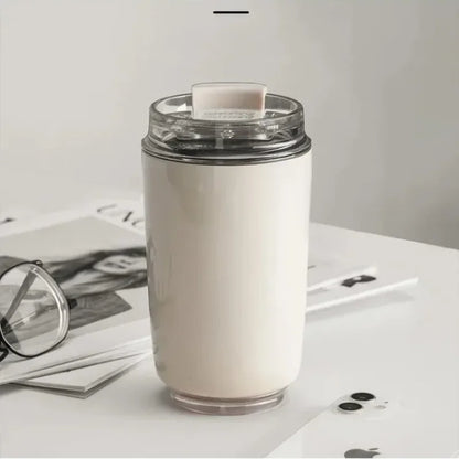 Vacuum Insulated 240ml Car Travel Coffee Cup – Double Wall Thermos Bottle for Hot & Cold Temperature Retention