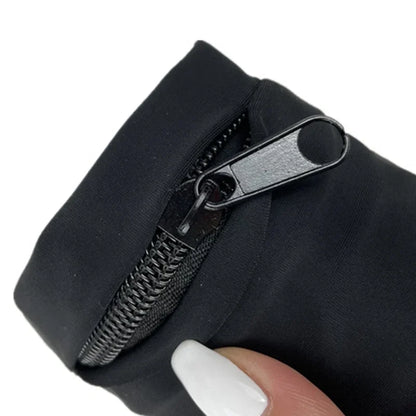 Lightweight Zipper Running Bag - Wrist Wallet Pouch for Phone, Key, and Card - Sweatband Gym Fitness Sports Cycling Arm Bag