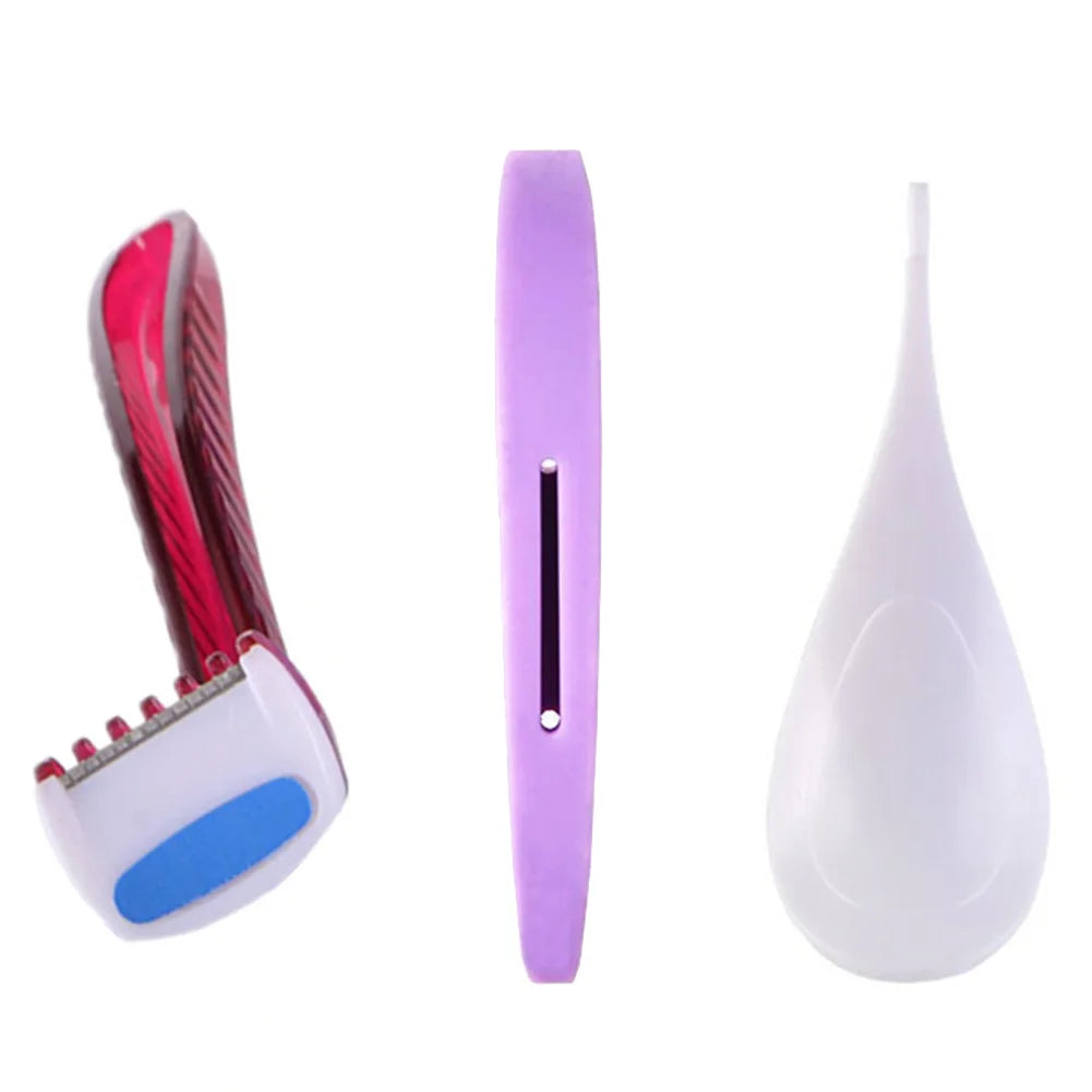 Women’s Bikini Shaving Stencil — Precision Razor for Female Pubic Hair Removal