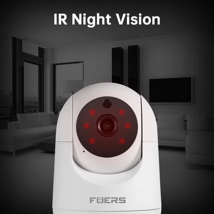 FUERS 4K 8MP WiFi Pet & Baby Security Camera – Wireless Tuya Smart Home Mini Surveillance IP Cam