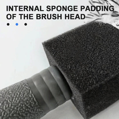 SEAMETAL Car Wheel & Tire Cleaning Brush – Portable Plush Hub Brush for Car Detailing and Dust Removal