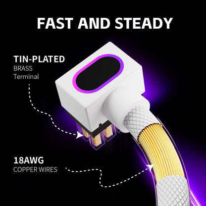 AIJS 8-Pin ARGB CPU Power Extension Cable – One-Line Computer Connection Extension Cord