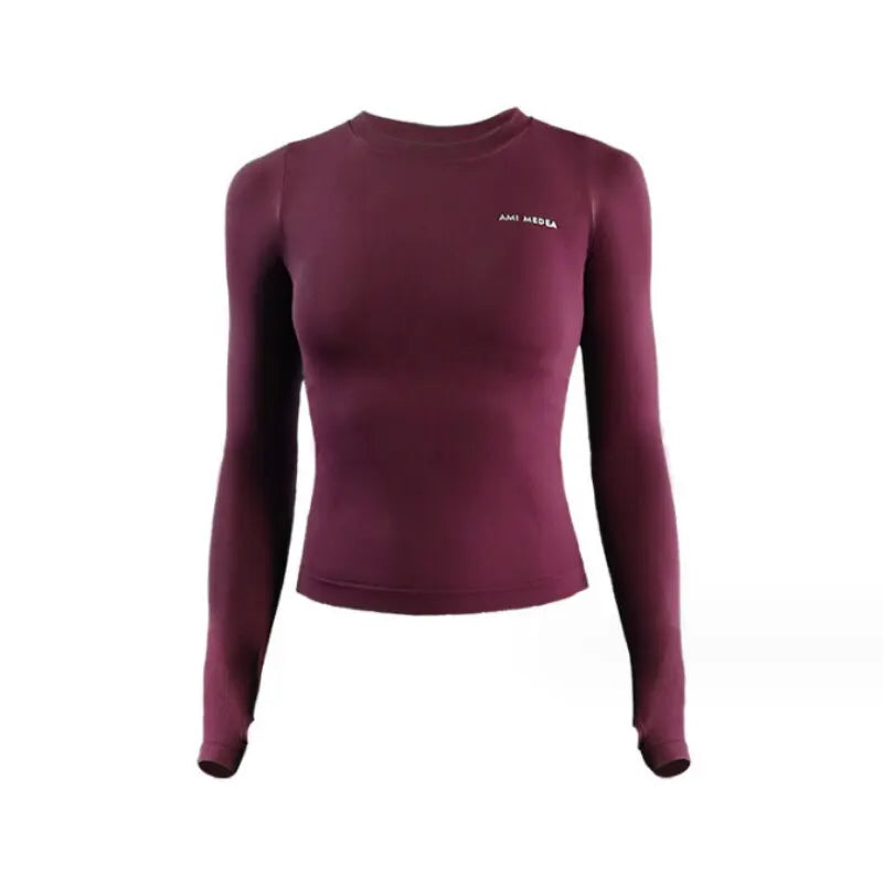 Ultimate Comfort: Long Sleeve Yoga Shirt - Sport Top Fitness Wear for Women, Gym Femme Jersey Mujer Running