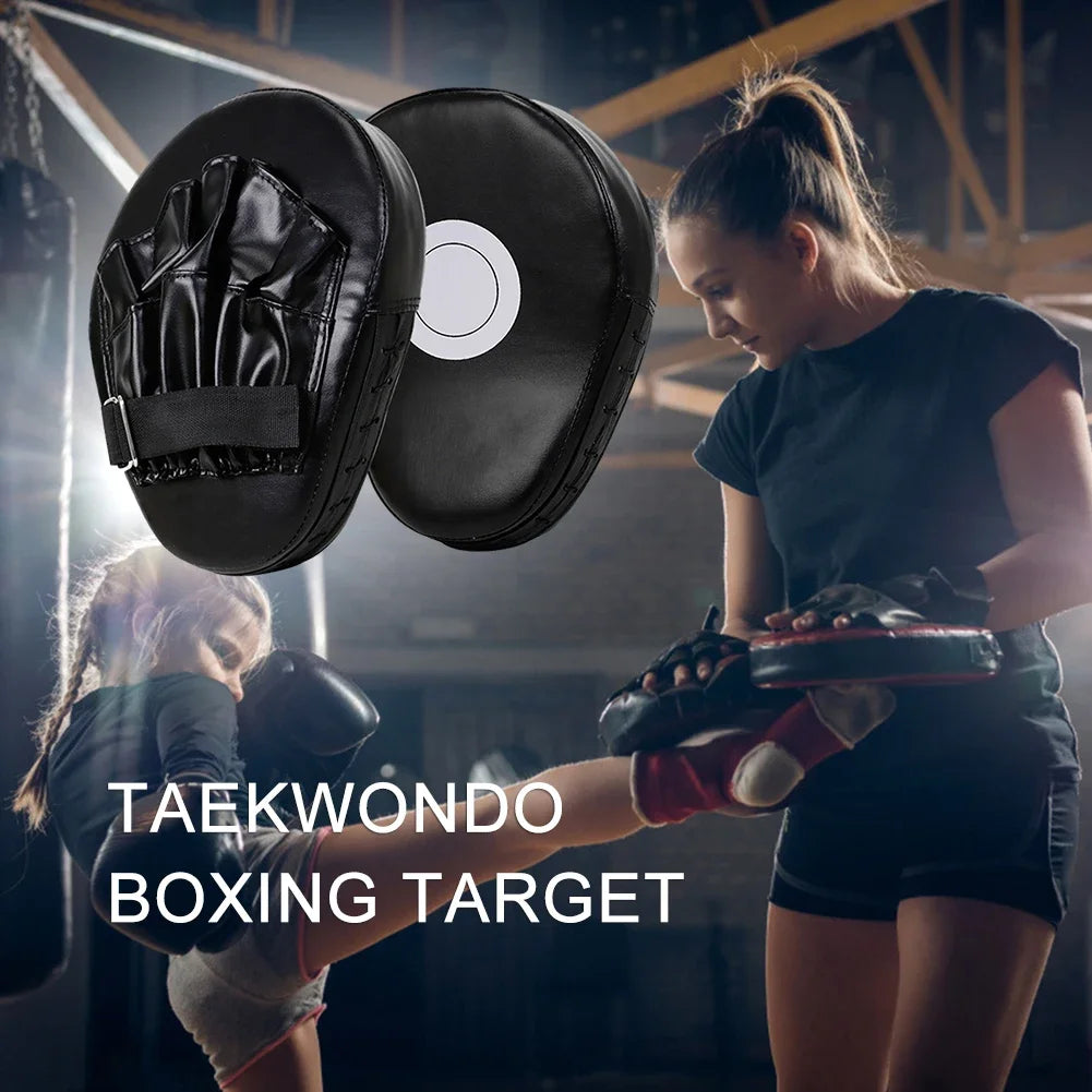 Kickboxing Gloves Pad - PU Leather Punch Target Bag for MMA, Karate, Muay Thai, Sanda & Free Fight Training for Adults & Kids