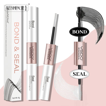 2-in-1 Bond & Seal Dual-Ended Eyelash Glue — Waterproof, Fast-Drying Strong Hold for Cluster Lashes