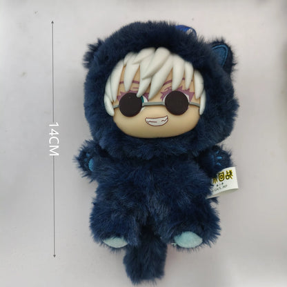 Spell Return Battle Paradise Party Plush Keychain - Cute Character Doll Pendant and Birthday Gift for Boys and Girls