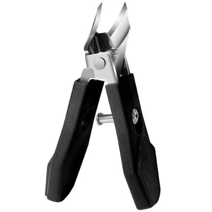 25° Slant Edge Nail Clipper - Stainless Steel Professional Ingrown Toenail Trimmer with Wide Opening Design