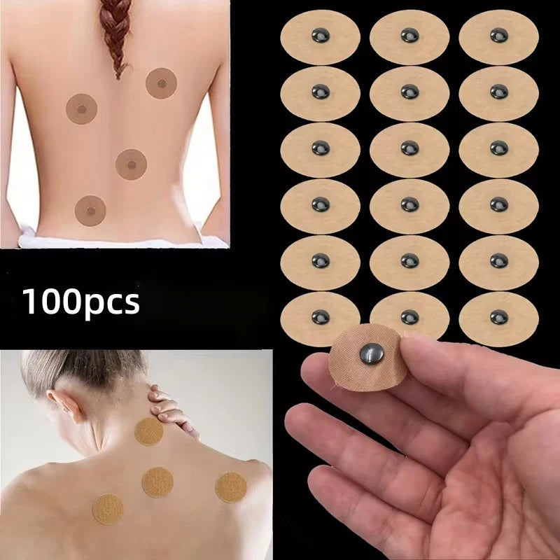 Magnetic Massage Patches - 100-Piece 600 Gauss Body Care Patches