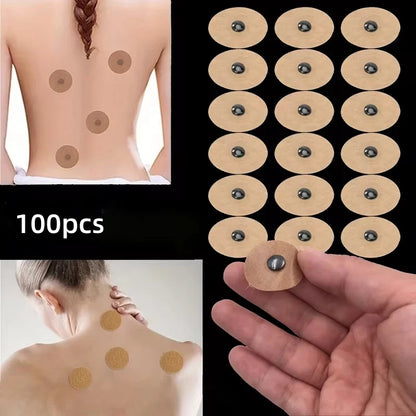 Magnetic Massage Patches - 100-Piece 600 Gauss Body Care Patches