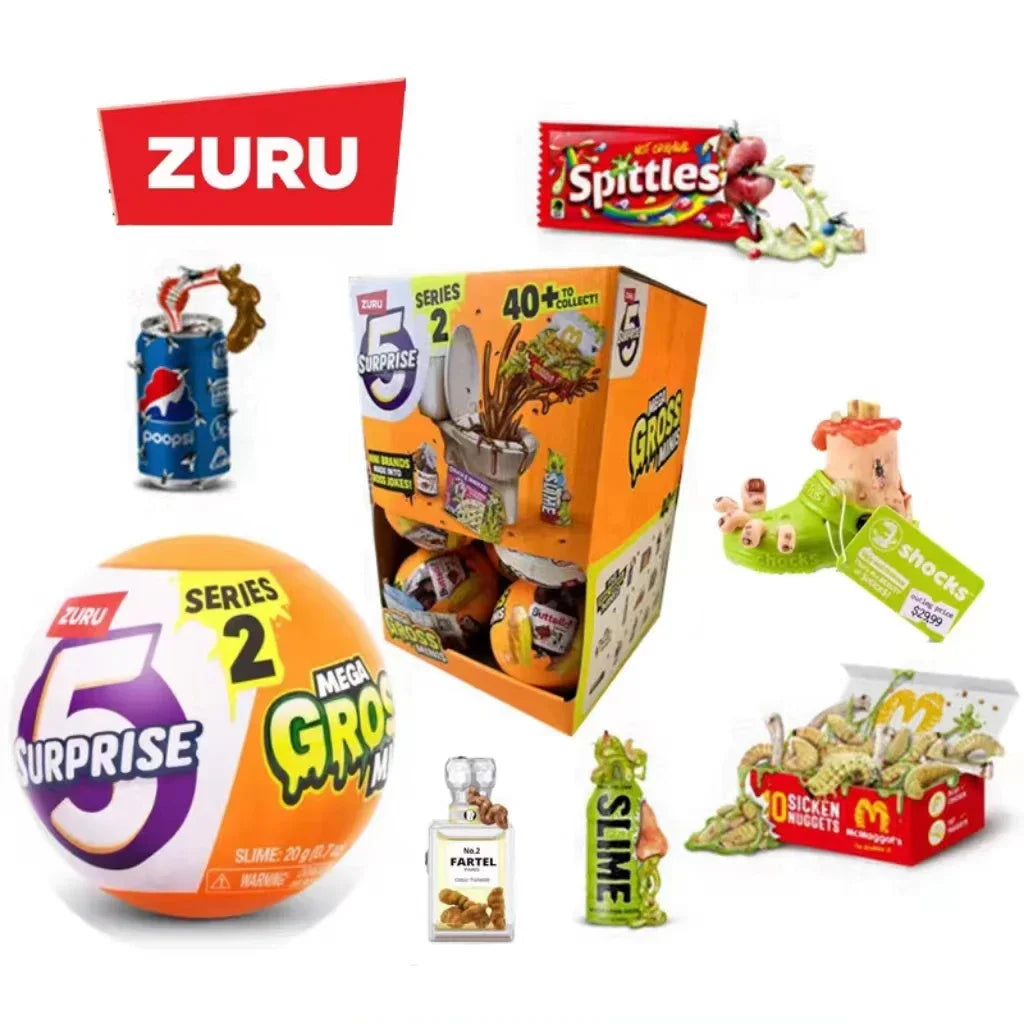 ZURU 5 Surprise Mini Brands Toy - Mystery Blind Box Miniature Collectible Surprise Gift for Kids