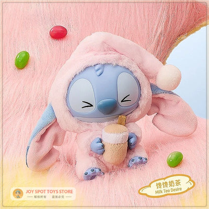 Miniso New Stitch "Eat Something Before Sleep" Series Vinyl Blind Box – Cute Plush Doll Bag Pendant Mystery Toy Surprise Gift