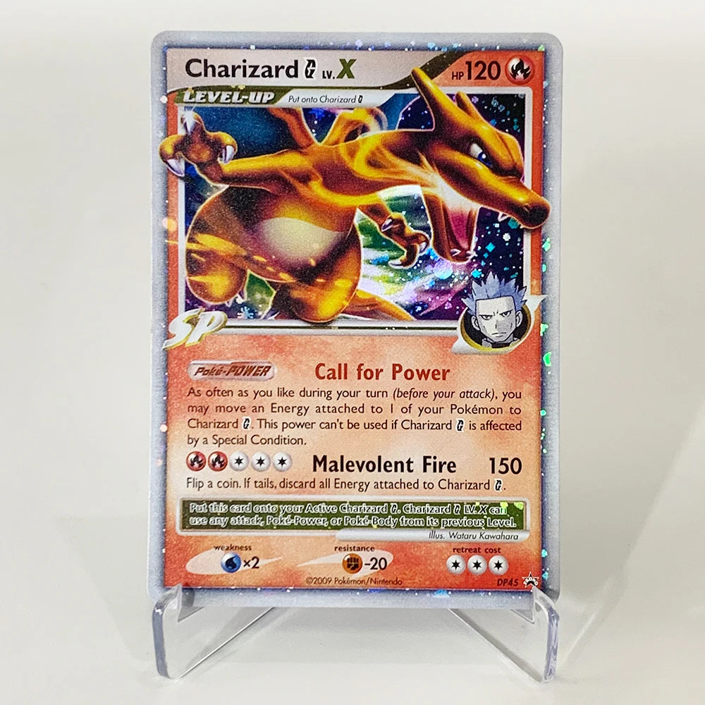 PTCG Charizard V VMAX EX GX Cards - Rare Collectible Battle and Proxy Trading Cards