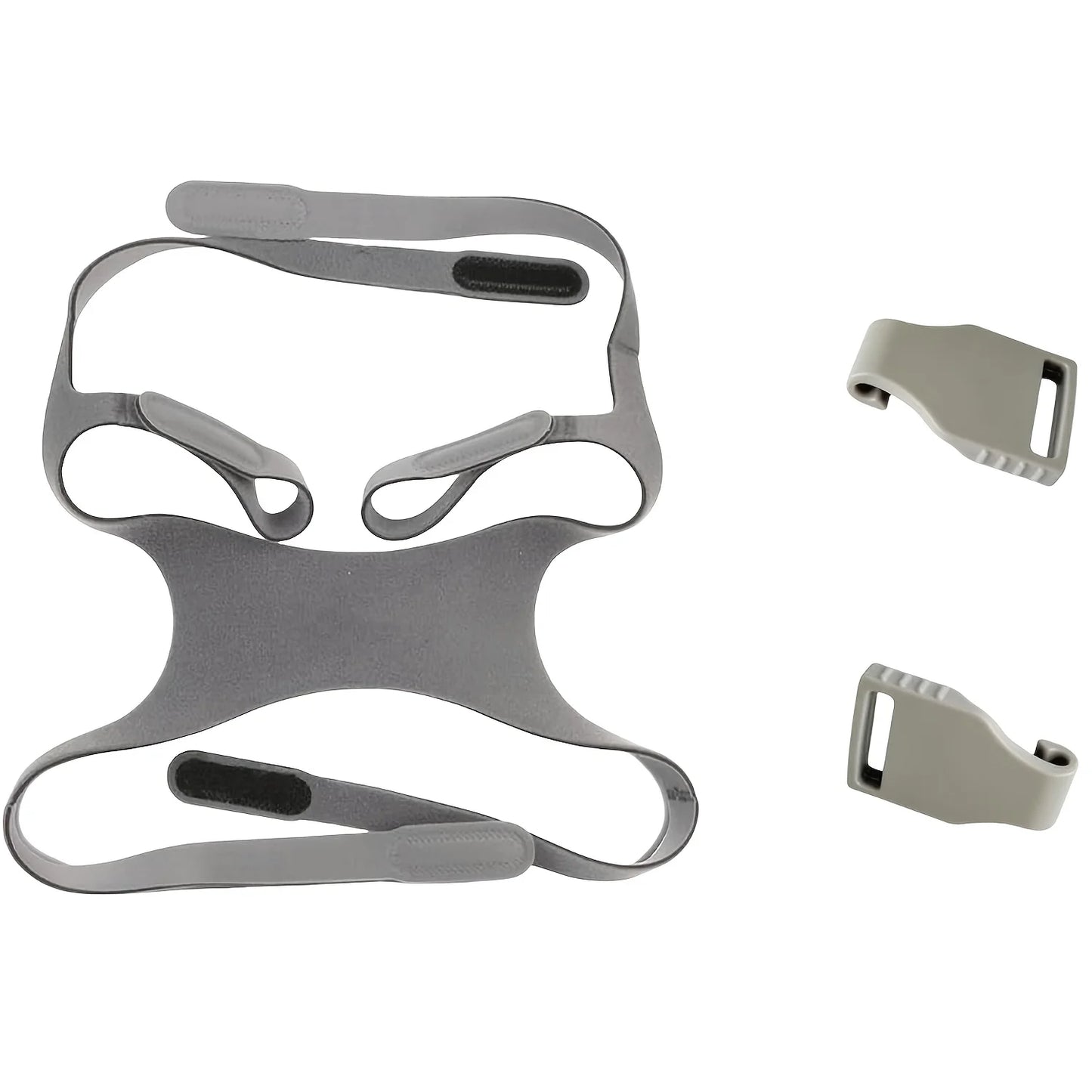 Replacement Headgear Straps with Clips - Adjustable Support Straps for Fisher & Paykel Simplus Full Face Mask