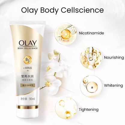 OLAY Body Cellscience Nourishing Lotion – Forest Berry & Rich Tuberose Flavors, Random Old/New Packaging