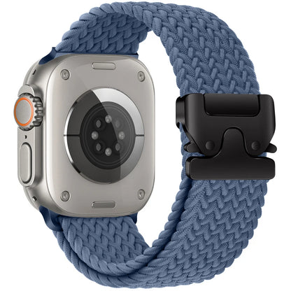 Parachute Braided Strap for Apple Watch – Compatible with 46mm, 45mm, 44mm, 41mm, Series 10/9/8, SE, Ultra 2, 49mm