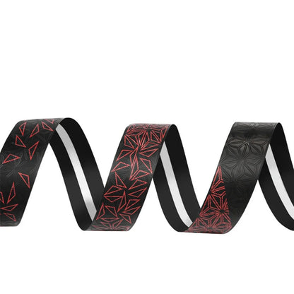 2Pcs PU Bicycle Handlebar Tape - Anti-Slip Shock-Absorbing Road Bike Grip Tape with Bar End Plugs