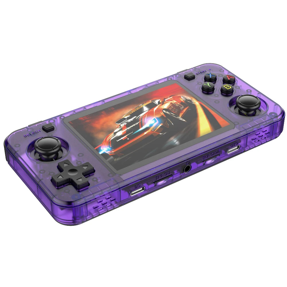 New R36H Retro Handheld Game Console – 3.5" IPS Portable Player with 64GB Card & 15,000 Built-in Games