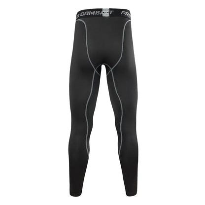 Men’s Compression Pants — Quick-Dry Running, Training & Fitness Tights