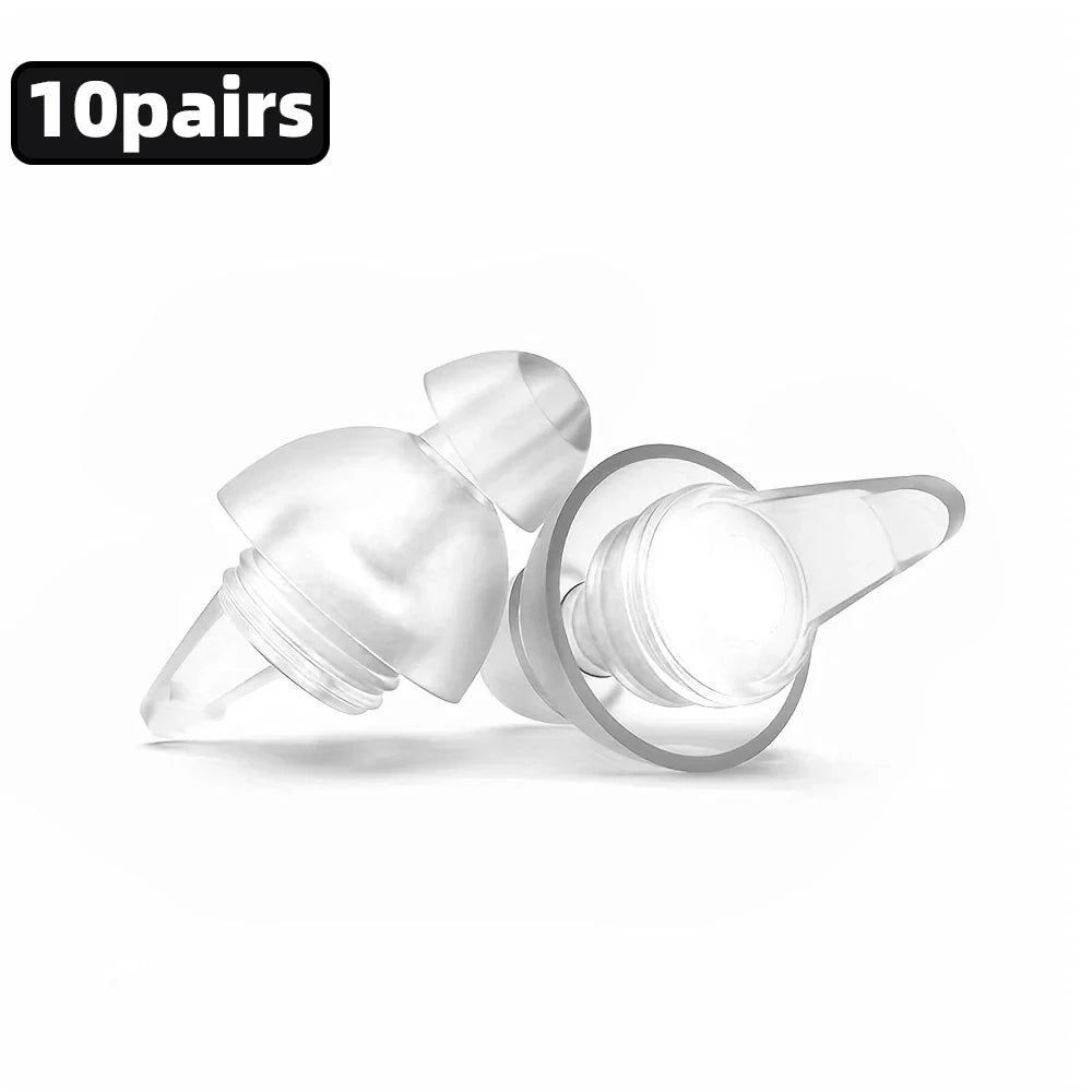 High Fidelity Concert Earplugs - Reusable Hypoallergenic Hearing Protection for Musicians & Events
