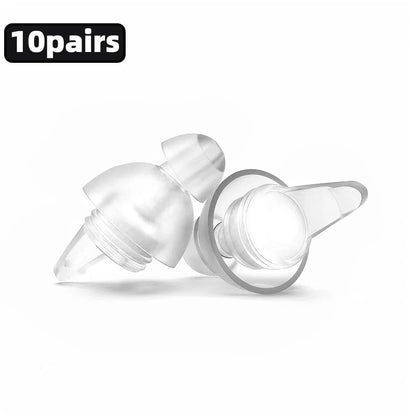 High Fidelity Concert Earplugs - Reusable Hypoallergenic Hearing Protection for Musicians & Events