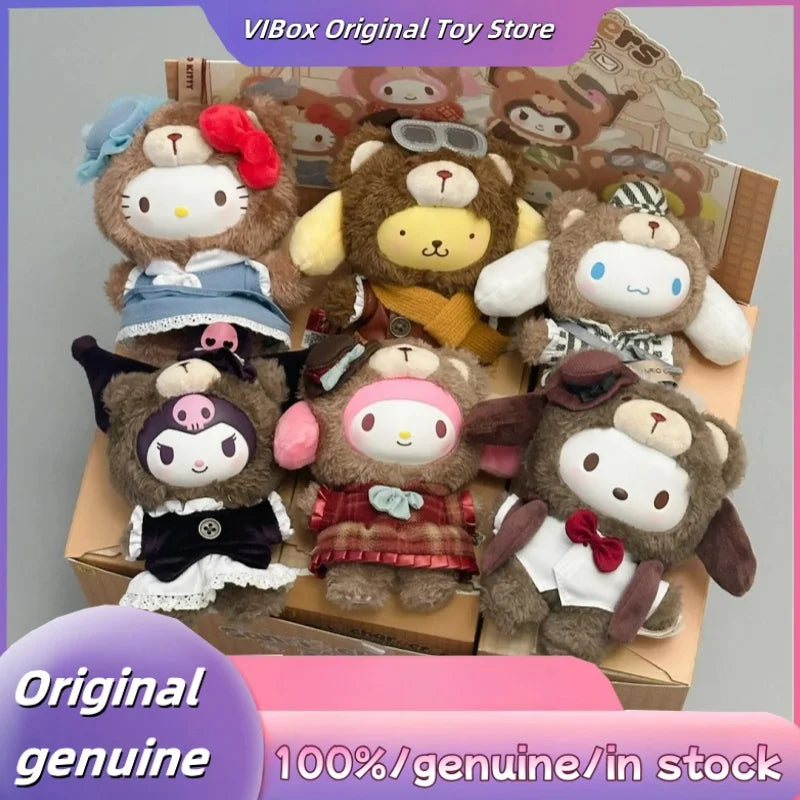 Sanrio British Afternoon Tea Blind Box — V1 V2 V3 Vinyl Doll Pendant, Handmade Decorative Gift Mystery Box
