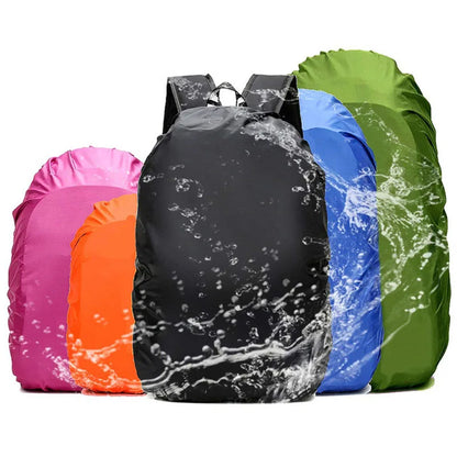 Adjustable Waterproof Backpack Rain Cover - Tactical Outdoor Bagcover for Hiking, Camping, Climbing | 20L 35L 40L 50L 60L Sizes