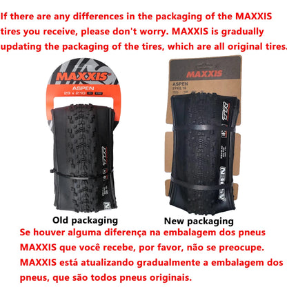 MAXXIS ASPEN ST Folding MTB Tire - 29x2.1/29x2.25 Tubeless Anti-Puncture XC Off-Road Bicycle Tire