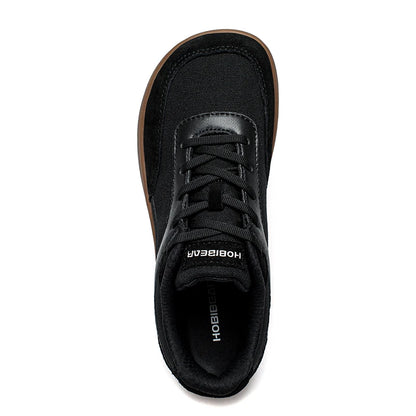 HOBIBEAR Unisex Wide-Toe Sneakers — Minimalist Lace-Up Mesh Casual Shoes, Non-Slip Comfort for Men & Women