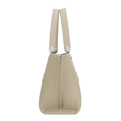 Royal Bagger Top-Handle Genuine Leather Handbag for Women – Trendy Casual Crossbody Bag with Adjustable Shoulder Strap 1859