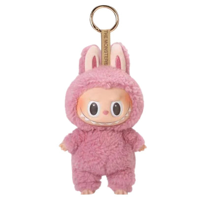 Labubu Anime Plush Doll Figure – Sweetheart Vinyl Pendant, Kawaii Backpack Decoration, Kids Christmas Gift