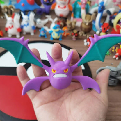 Pokemon Collectible Figures - 1:20 DIY 3D Printed Kawaii Cartoon Character Models & Kids Christmas Gift Toys