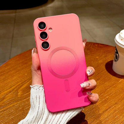 Soft TPU Gradient Phone Case - Magsafe Cover for Samsung Galaxy A Series & S Series 5G Models