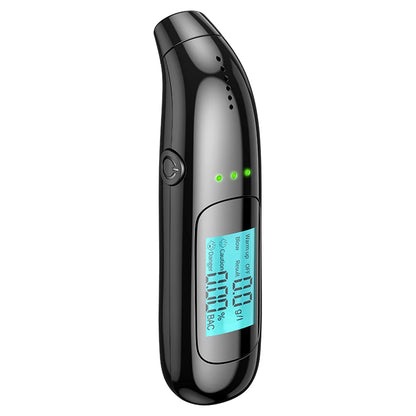 Non-Contact Digital Alcohol Tester - LED Display Breathalyzer Meter for Accurate Alcohol Detection
