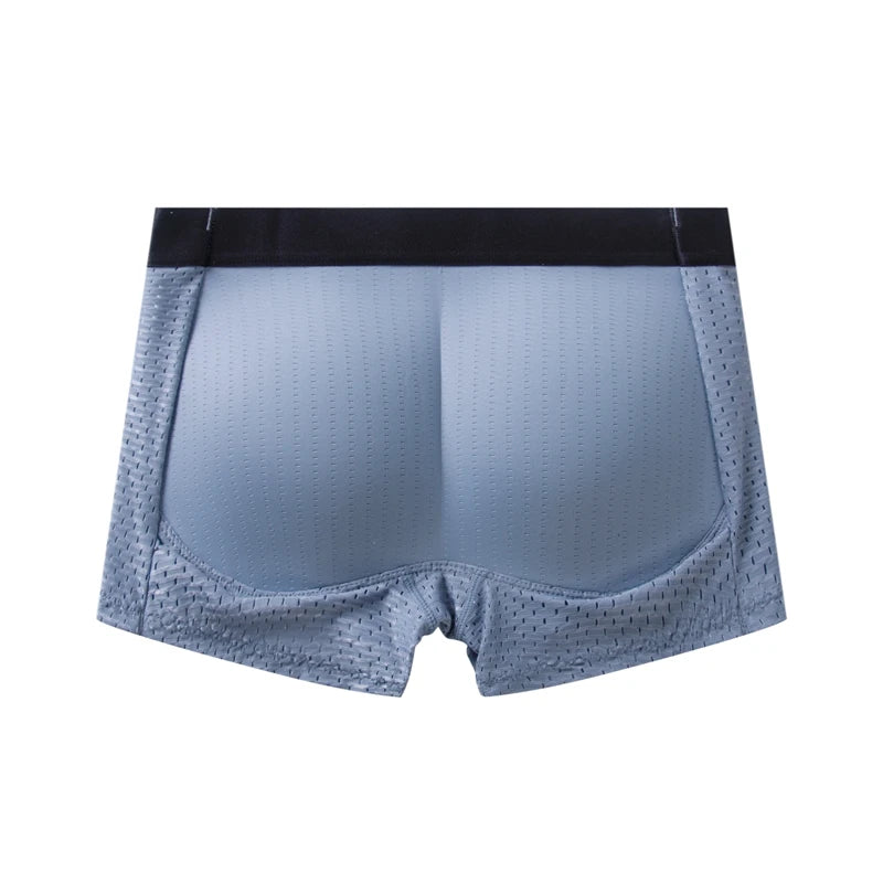 Men's Hip Lifter Boxer Briefs - Padded Butt Enhancer Shapewear Shorts with Built-In Lift, Breathable Nylon Underwear