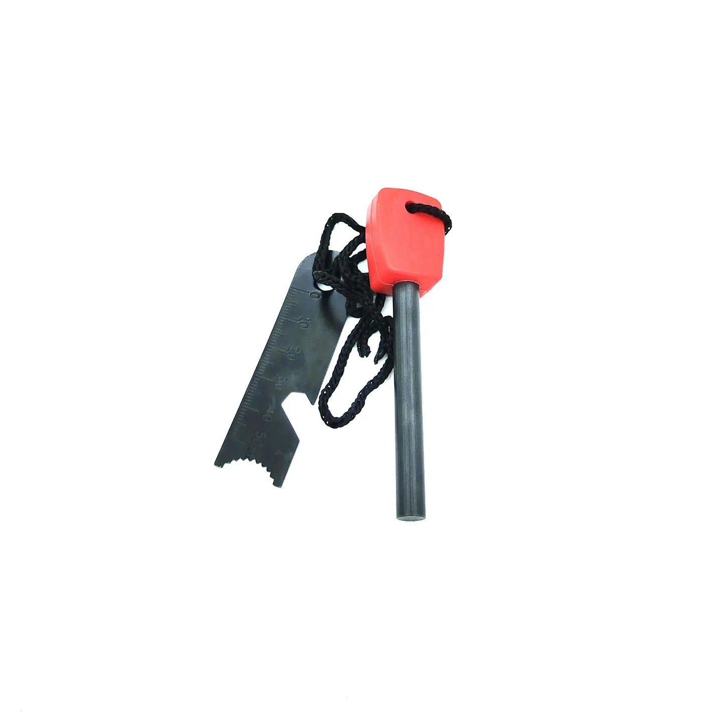 Outdoor Survival Magnesium Flint Fire Starter – American Style Ignition Rod for Camping & Hiking