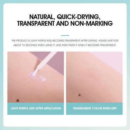 IMAGIC 5ml False Eyelash Extension Glue — Waterproof, Fast-Dry, Long-Lasting Transparent Eyelash Primer Tool with No Irritation