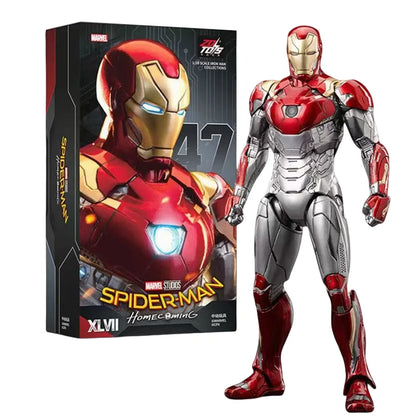 ZD Toys 7" Iron Man Action Figures – Joint Movable MK1 to MK50 Movie Collectible Dolls
