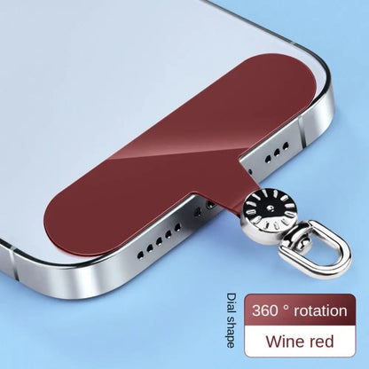 360° Rotatable Anti-Lost Phone Lanyard Tether Tabs – Mobile Phone Replacement Pad Strap Gasket Hanging Attachment Connector